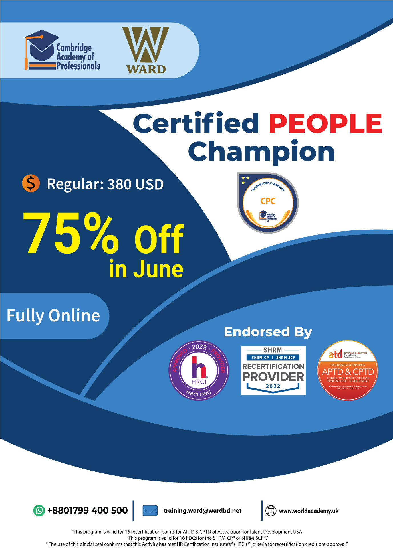 Certified PEOPLE Champion [CPC]